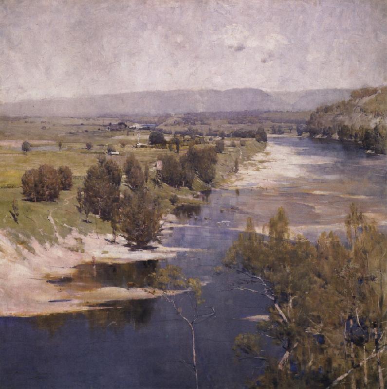 Arthur streeton The Purple moon's transparent might